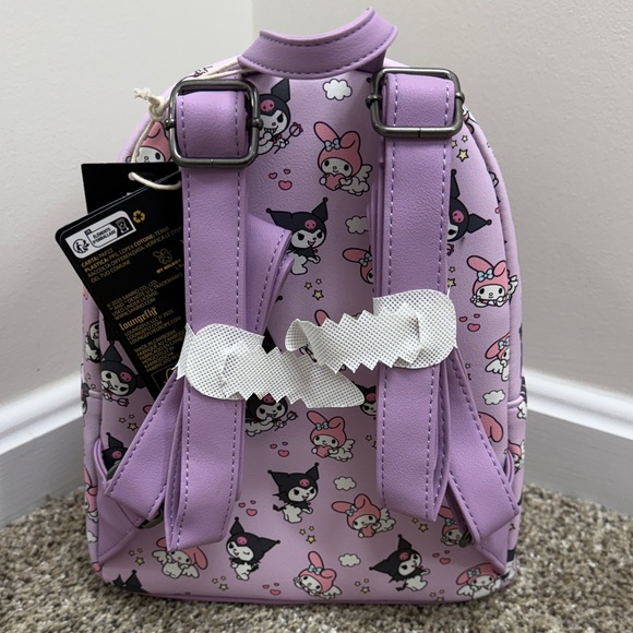 Loungefly Kuromi & My Melody Angel & Devil Mini Backpack